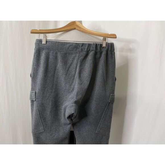 Mens Small Jogger Sweatpants Original Use Grey Drawstring Cargo - Picture 8 of 14